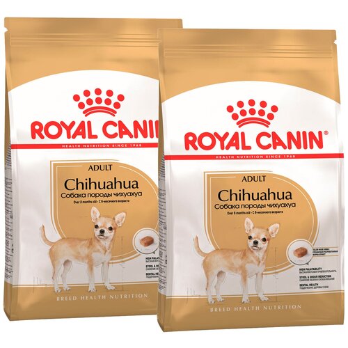 ROYAL CANIN CHIHUAHUA ADULT для взрослых собак чихуахуа (1,5 + 1,5 кг) фотография