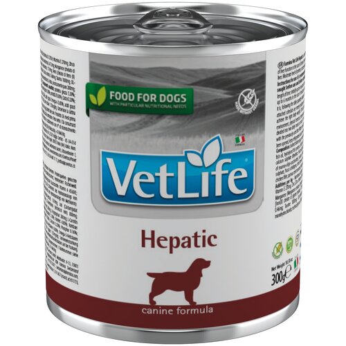 Влажный корм для собак Farmina Vet Life Canine Hepatic при заболевании печени 1 уп. х 6 шт. х 300 г фотография