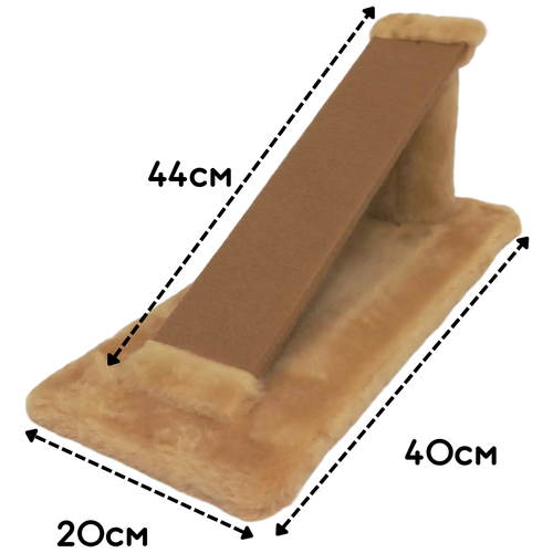Когтеточка для кошек ковровая с пропиткой *Горка* фотография