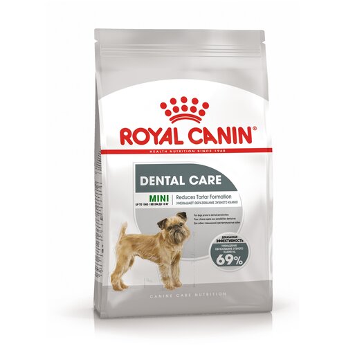 Сухой корм для собак Royal Canin для ухода за ротовой полостью 2 уп. х 1000 г (для мелких пород) фотография