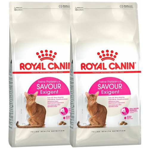 ROYAL CANIN SAVOR EXIGENT для привередливых взрослых кошек (4 + 4 кг) фотография