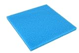 Wacredo Filterschaum zur Verwendung für Aquaristik und Teichfiltersysteme Filterschwamm Filtermatte (50 x 50 x 3cm - 10PPI (grob), blau) Foto, bester Preis 6,99 € (27,96 € / quadratmeter) neu 2024